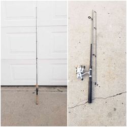 Fishing Pole With Reel  - 2 Available $15 Each