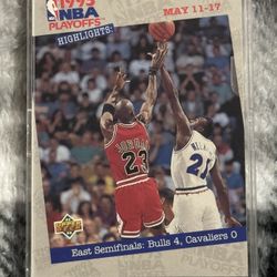 Michael Jordan Basketball Card 