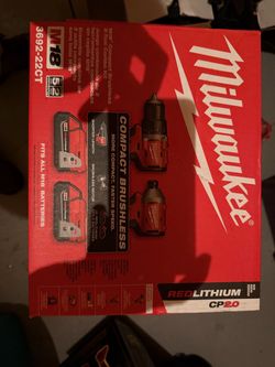 Milwaukee M18 Compact Brushless 2-Tool Combo Kit