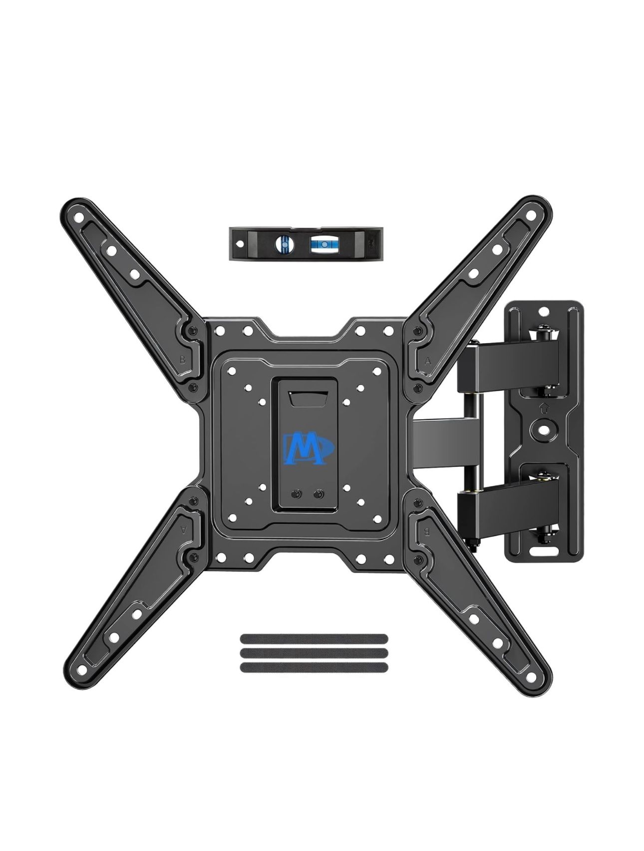 Mounting Dream UL Listed TV Wall Mount for Most 26-55 Inch TVs, Full Motion TV Mount with Perfect Center Design, Articulating Wall Mount TV Bracket Sw