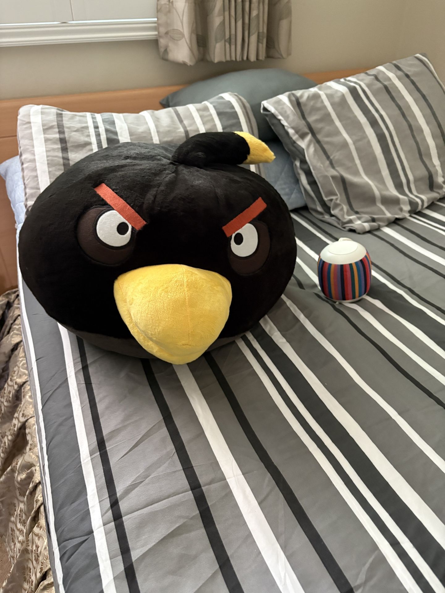 Big giant & new Engry Bird stuffed animal plush toy/pillow by EngryBirds. Very expensive & unique