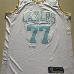 LA Lakers Luka donicc white Special Edition Stitched Jersey, S To 8xl