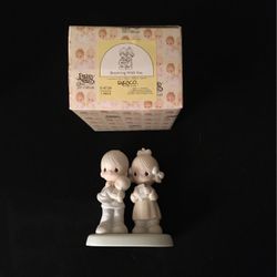 Precious Moments Porcelain Figurine “Rejoicing With You”
