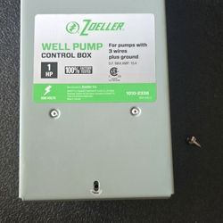 Zoeller Well Pump Control Box