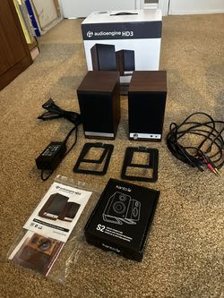 AudioEngine HD-3 and Emotive Bass-X S-8 Subwoofer