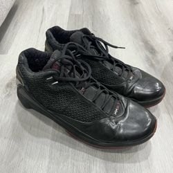 Jordan 22 OG 5/8 Black Varsity Red Shoes Size 14