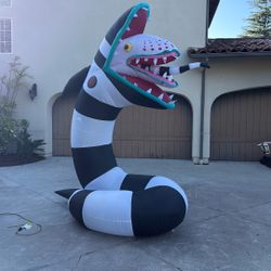 Sandworm From Beetlejuice Inflatable