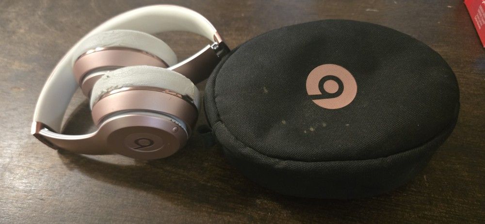 Pink Beats Wireless Headphones