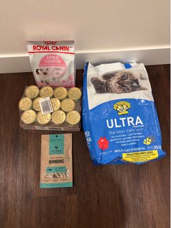 Brand New Kitten Supplies - Dry and Wet Food, Treats and Litter
