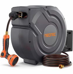 Neotec Retractable Wall-Mount Hose Reel