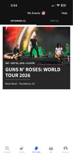 Guns N’ Roses concert