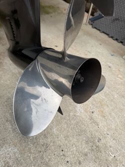 Stainless steel 17 pitch prop