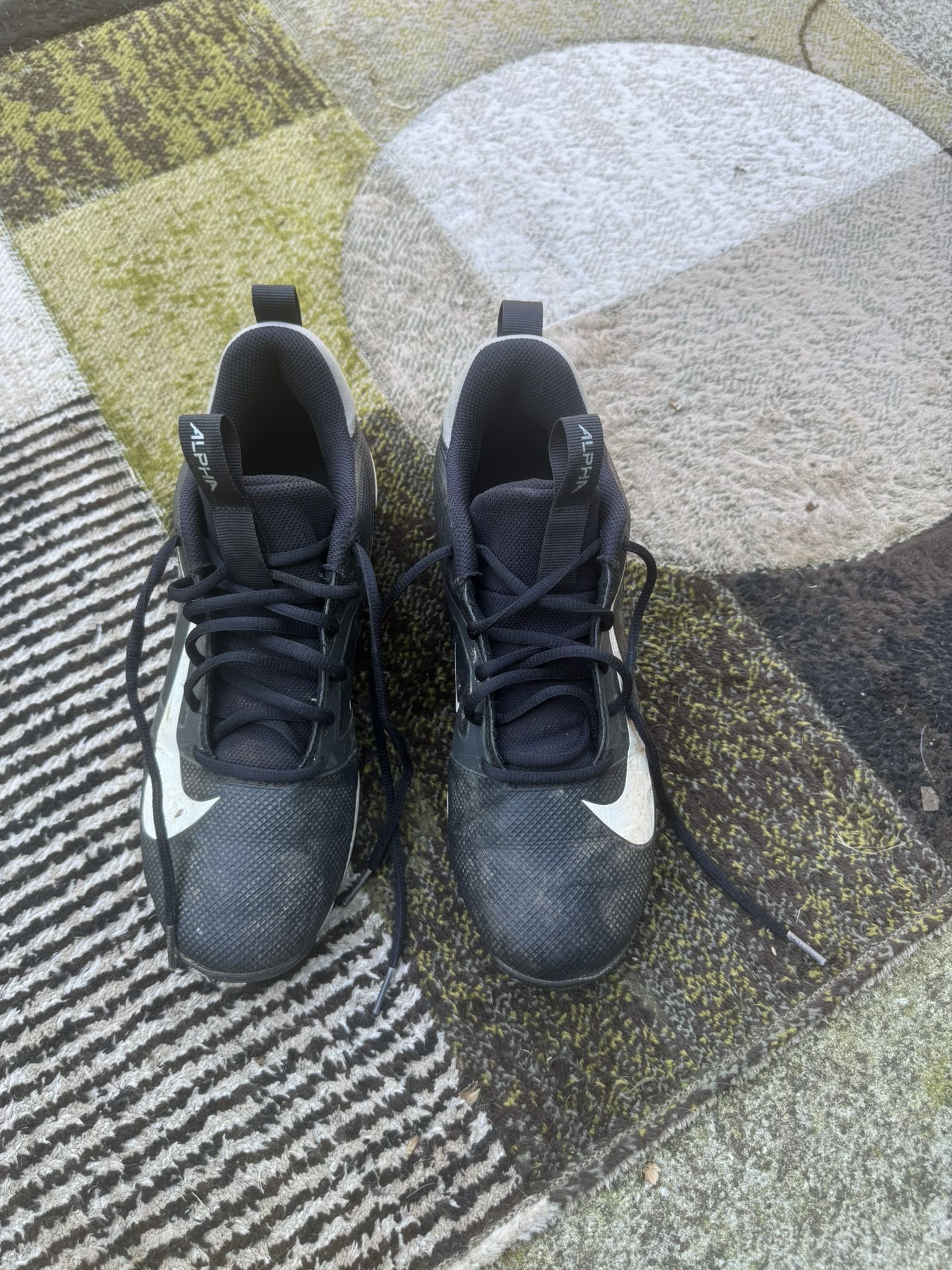 Men’s 8.5 Nike Alpha Football Cleats Size 8.5 $5