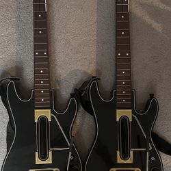 Guitar Hero Live Controllers (Guitars + Straps Only, No Dongles)