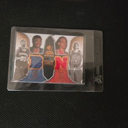 Upper Deck Rookie Threads Dual Patch