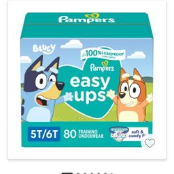 Pampers Easy Ups, Size 5T/6T (80 Count)