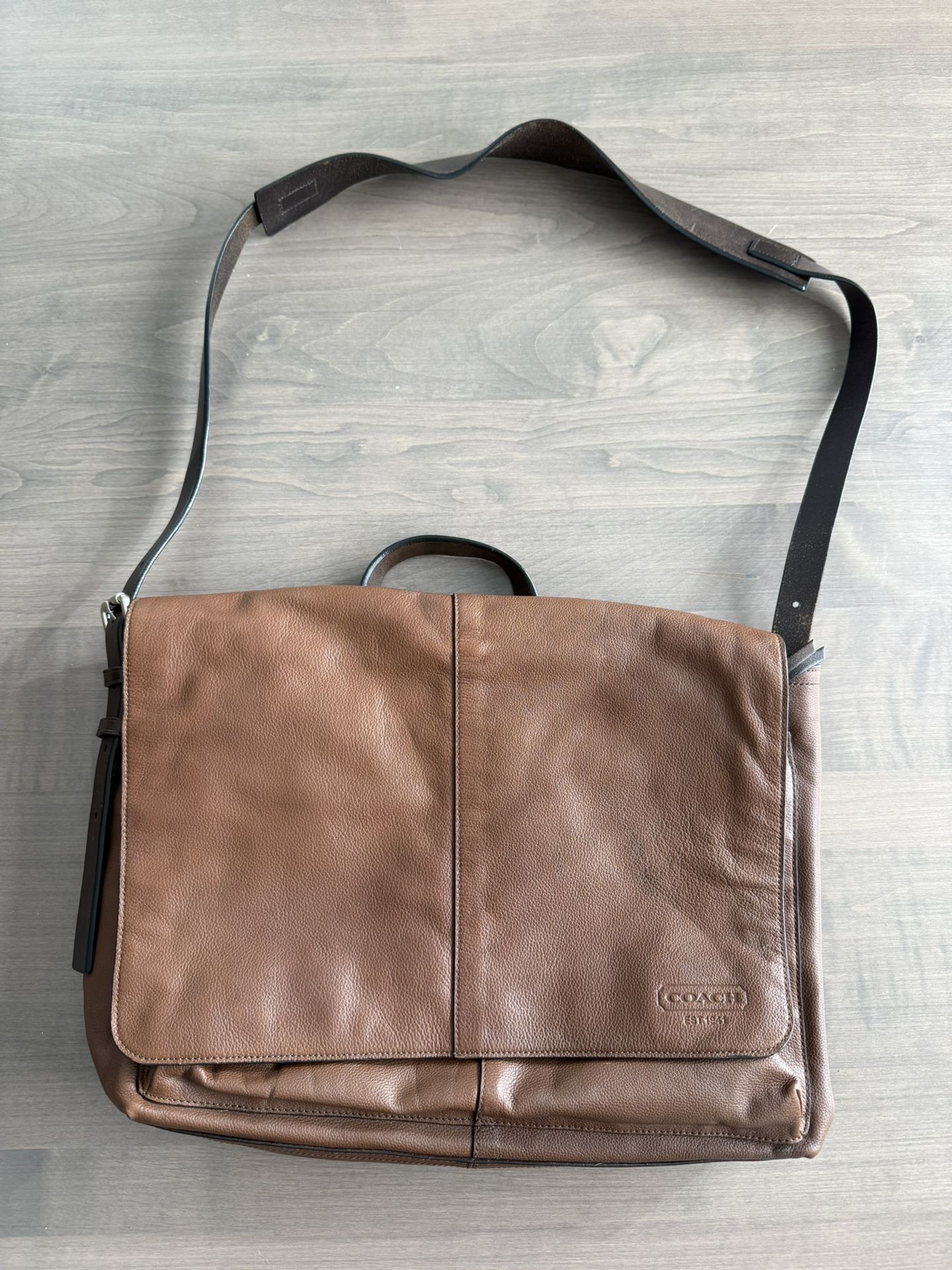 Coach Men’s Leather Bag