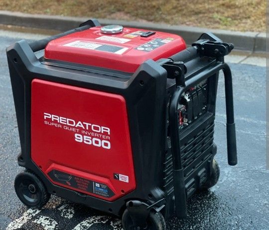 PREDATOR 9500 Watt Super Quiet Inverter Generator with CO SECURE Technology