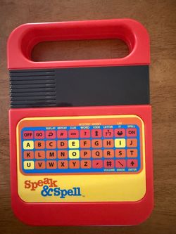 Texas Instruments Speak & Spell Electronic Learning Toy