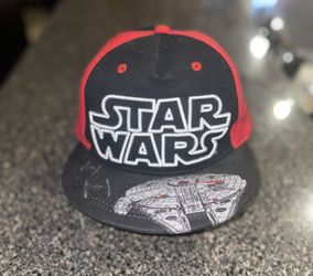 Star Wars Adjustable Red/Black Big Kids Snapback Hat OS