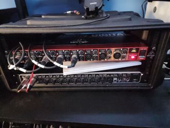 Behringer UMC1820 with ADA8200 and Gig Case