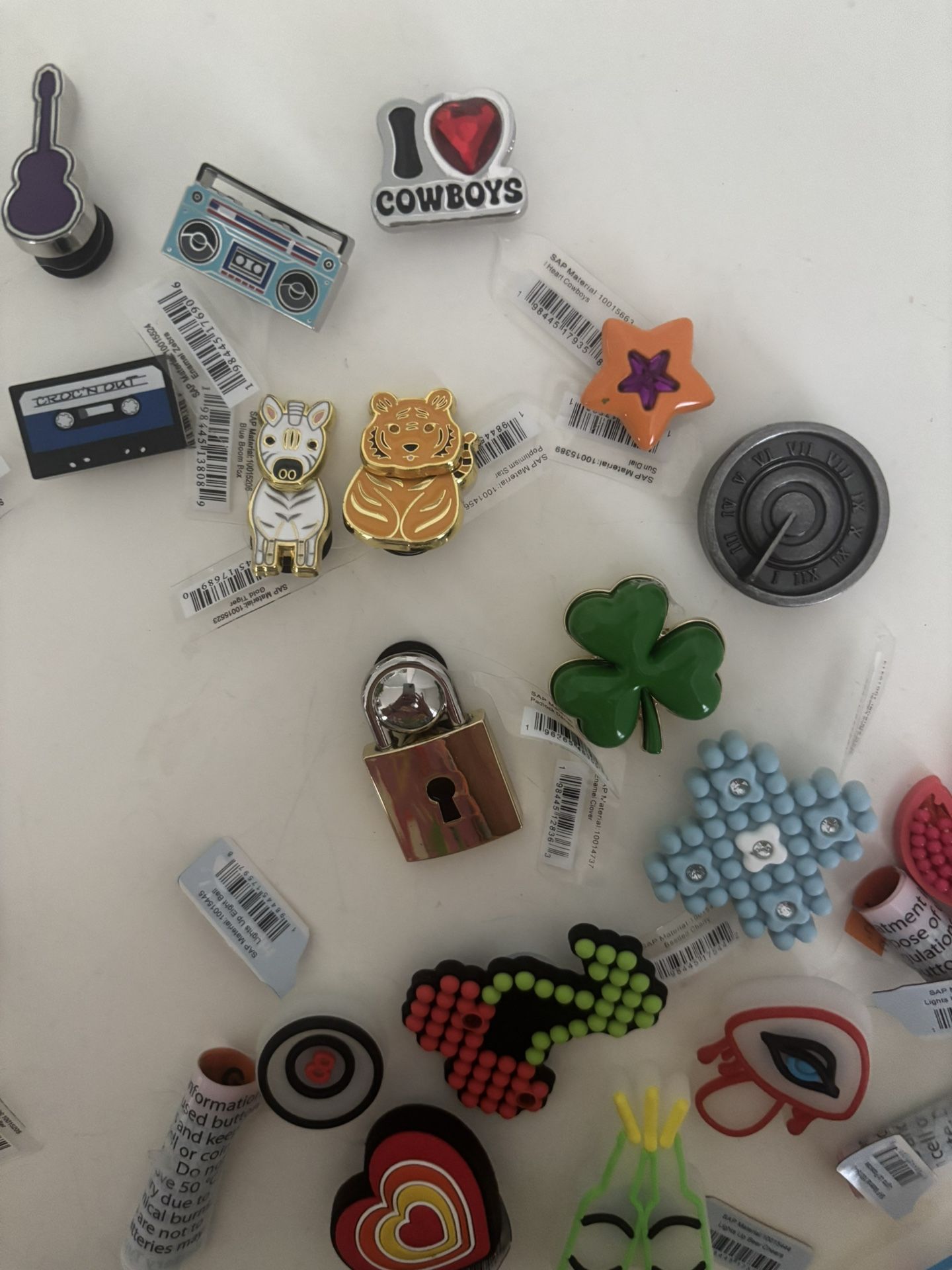 Brand New Lot Of 19 Crocs Charms All For $20