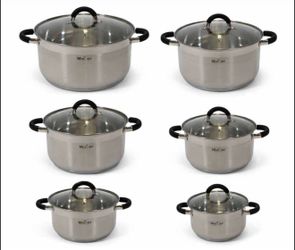 Short Pot With Handle - Small Size Set