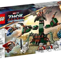 LEGO Marvel Attack on New Asgard, Thor Buildable Toy 76207