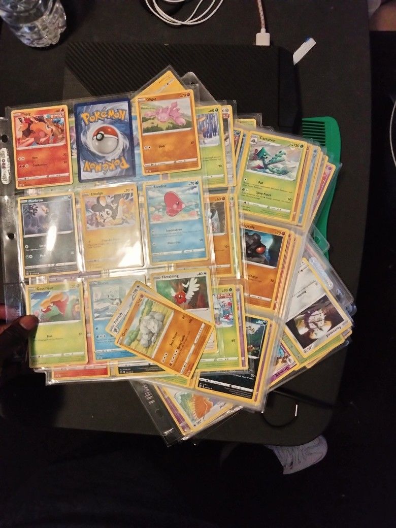 Old School Collection Of Pokemon Cards