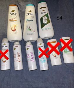 Body wash & deodorant spray