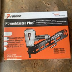 NEW Paslode Power Master Plus F-350-S Nail gun
