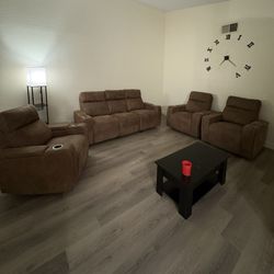 Recliner Sofa Set