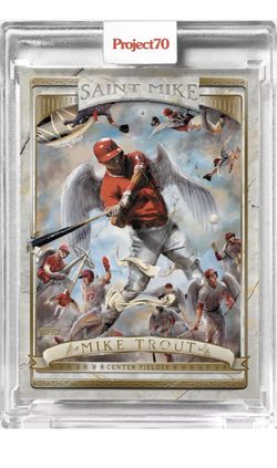 Topps Project70® Card (contact info removed) Mike Trout by The Shoe Surgeon
