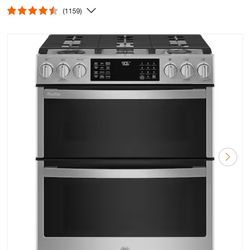 GE Profile Double Oven Gas Stove