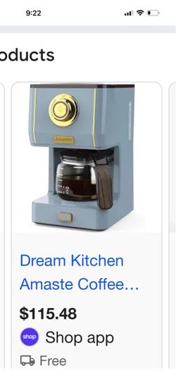Amestro retro coffee maker new