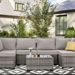 7 pcs brand new patio set in box