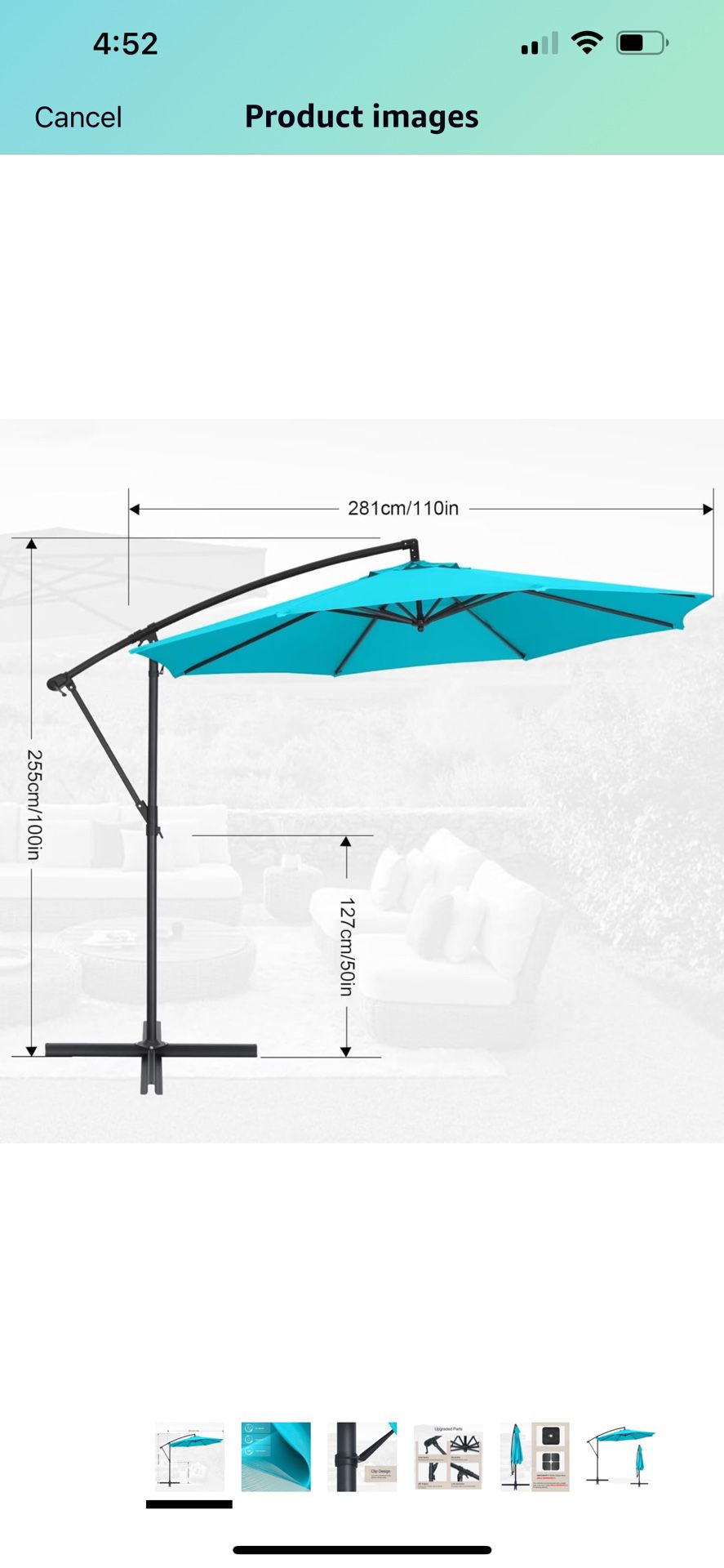 10ft Patio Umbrella (MOTHERS DAY SPECIAL) 