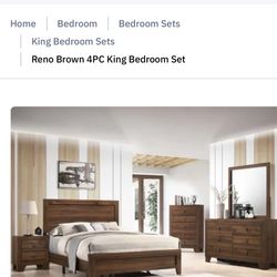 New Dresser w/mirror And Bed Sets 3 Pieces Start @ $450 King $500