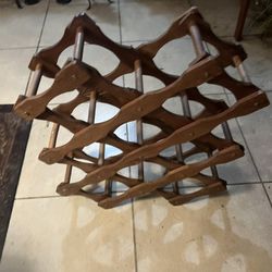 Wooden Wine Rack