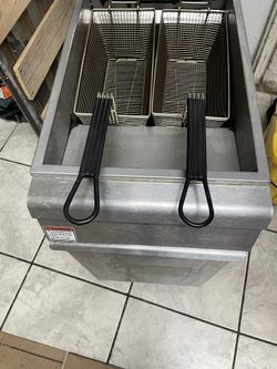 Gas Fryer Floor Model