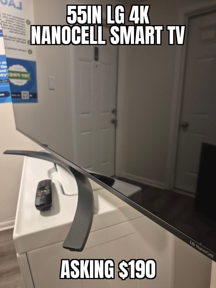 55in Lg NANOCELL 4K SMART tv