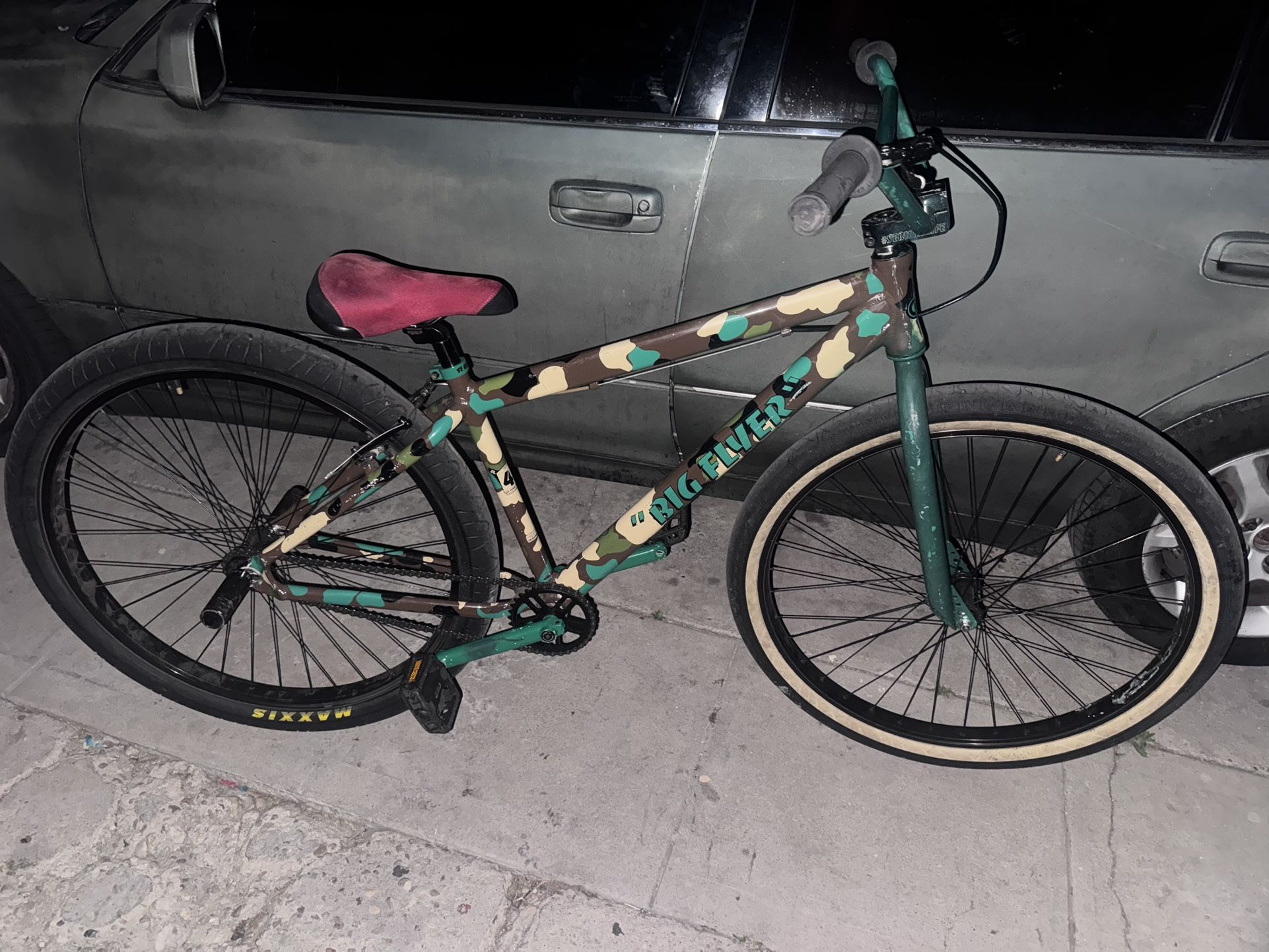 green camo se bike big flyer