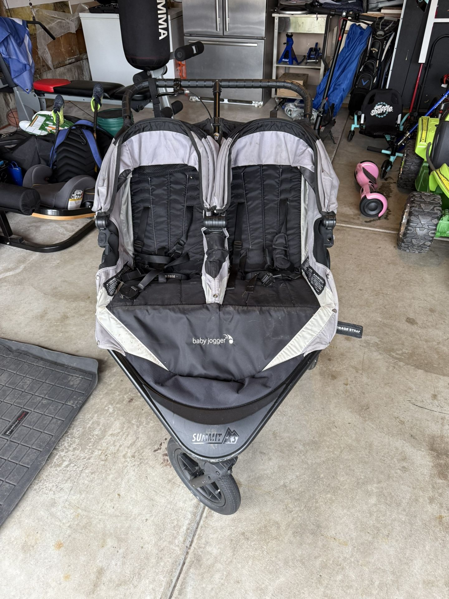Baby Jogger Double Stroller. 