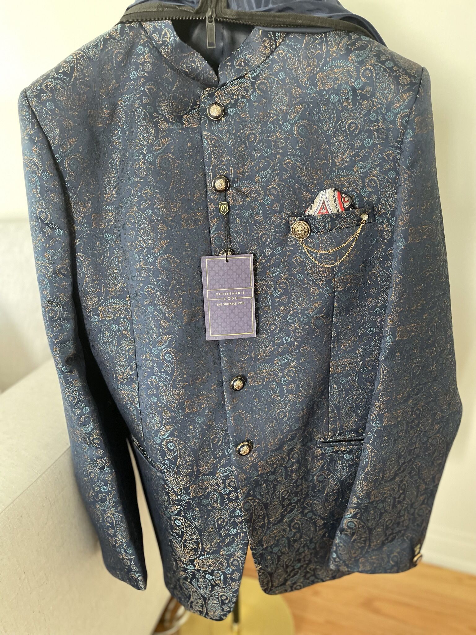 Indian  Men Wedding Sharwani Coat