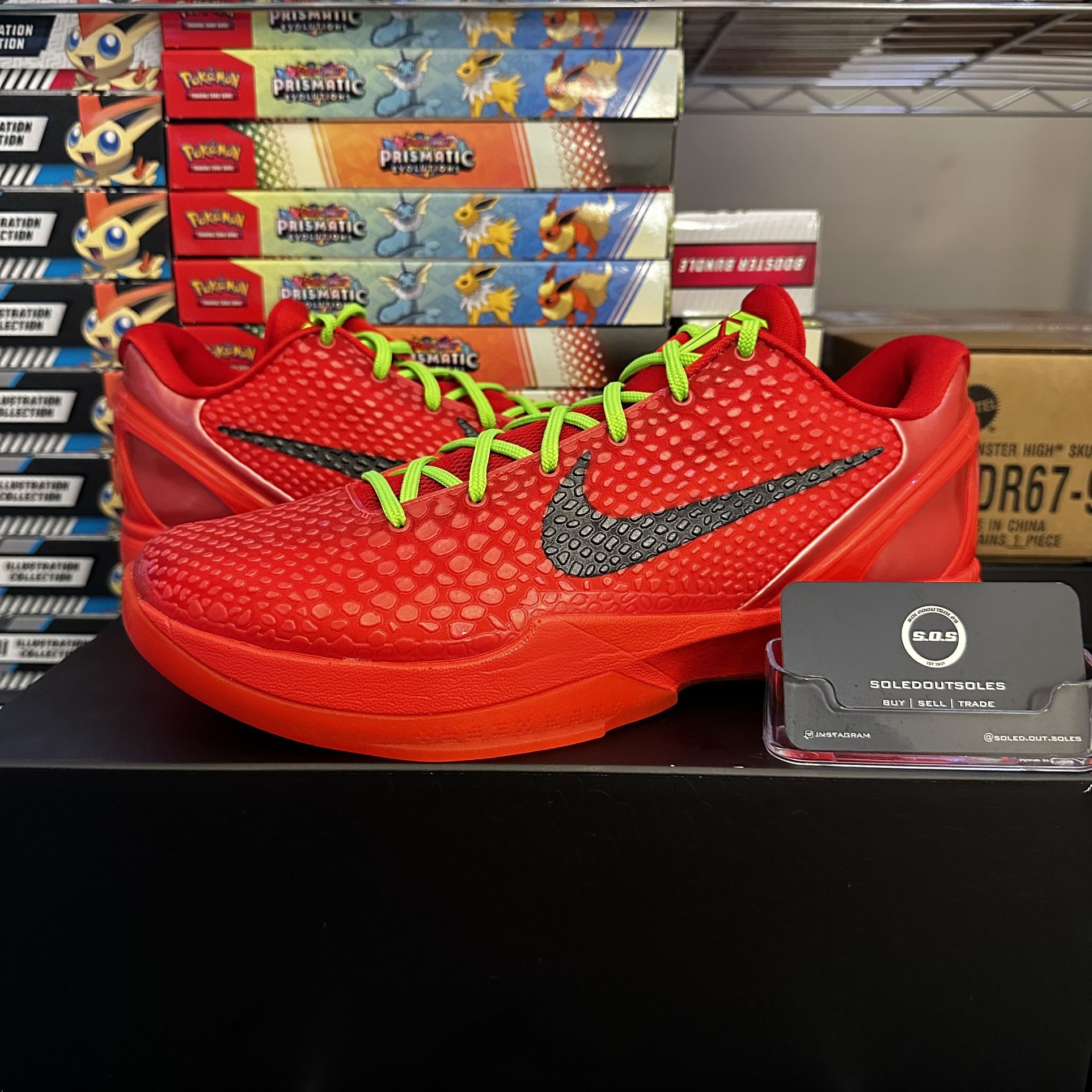 Nike Kobe Protro “Reverse Grinch” SIZE 11
