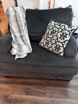 Sofa & Oversized Armchair