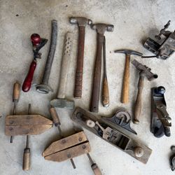 Vintage Tools Planes Clamps Hammers Stanley Clamp