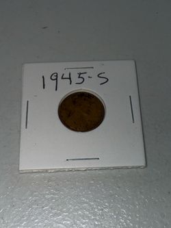 1945 S wheat penny