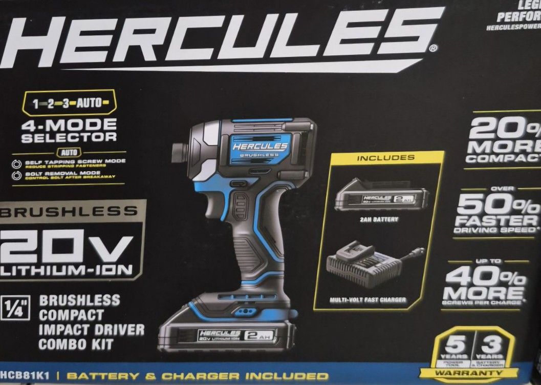 Hercules 3-Speed Impact Driver Kit