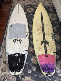 2 Lost sub Drivers for sale 5”9 and 5”7  27L future fin box